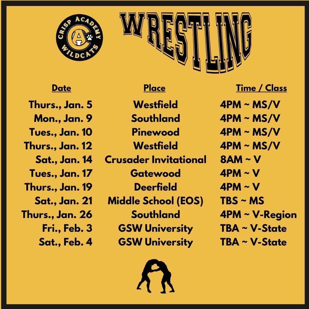 Wrestling Crisp Academy